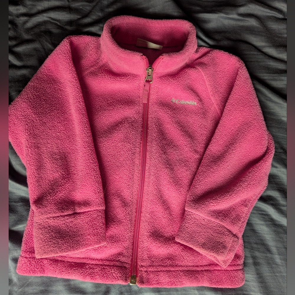 Columbia Pink Fleece Jacket
